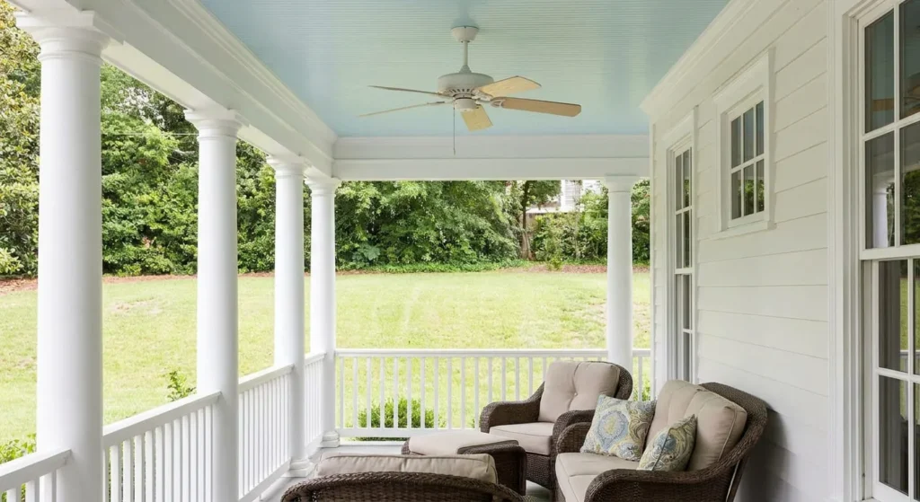 Painted Porch Ceilings Classic Southern Home Decor Ideas