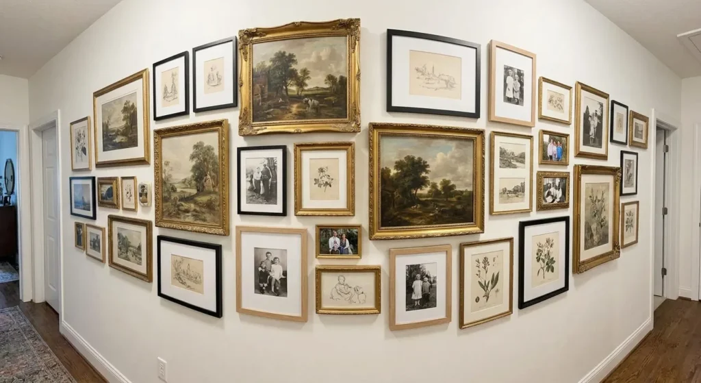 Wraparound Gallery Walls